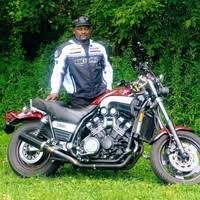 Moses Olubo motorcycle journey