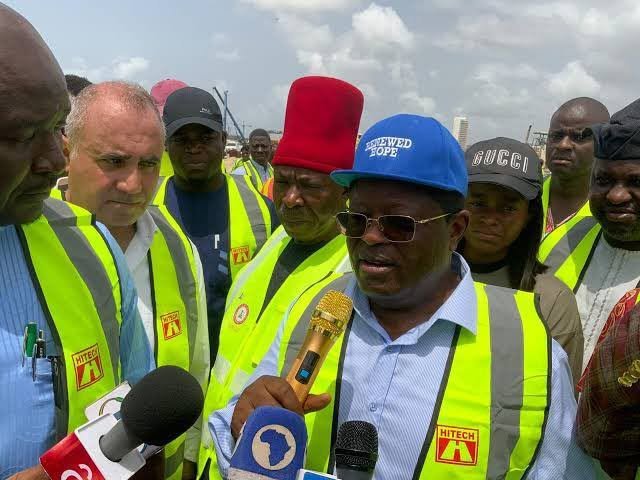 Umahi Dismisses Critics Claim, Says Trans-Sahara Highway Section Is 45% completed