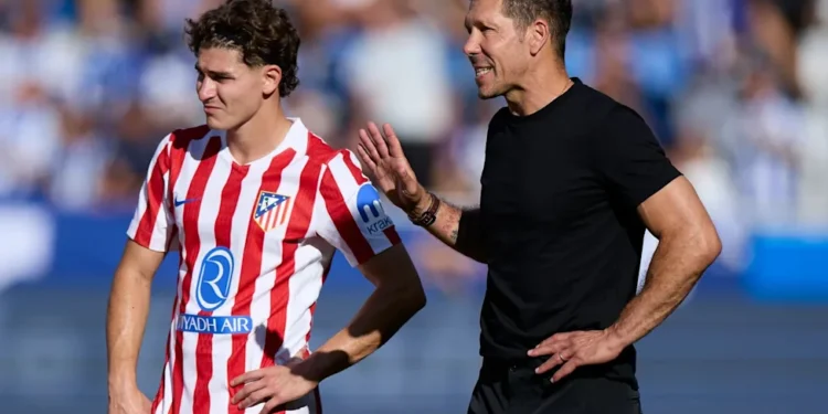 Diego Simeone Opens Door For Dramatic Julian Alvarez Exit Amid Arsenal, Barcelona Interest