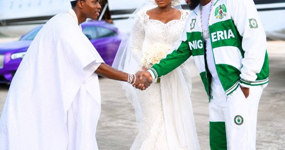 Burna Boy Surprises Fans With Appearance at Peller, Jarvis' Wedding