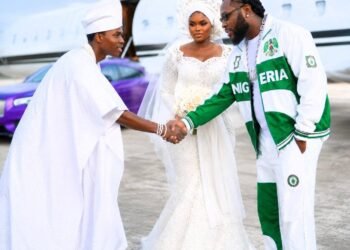 Burna Boy Surprises Fans With Appearance at Peller, Jarvis' Wedding
