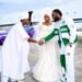 Burna Boy Surprises Fans With Appearance at Peller, Jarvis' Wedding