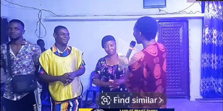 A viral video showing the founder of Land of Praise Family Church, Pastor Emmanuel Ugochukwu, appearing to ask members of his...