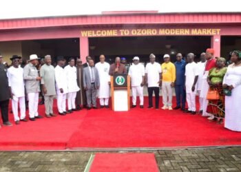 Oborevwori Inaugurates Ozoro Ultra-Modern Market, Targets Jobs, Trade Growth