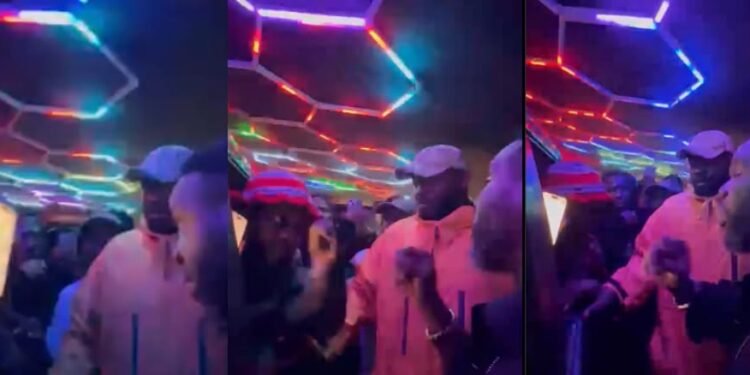 Odumodublvck Challenges Police Officers At Lagos Club, Says "You Can't Take Me Away"
