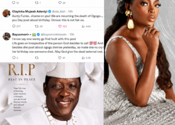 Funke Akindele’s Birthday Post Sparks Mixed Reactions Amid Ogogo’s Burial