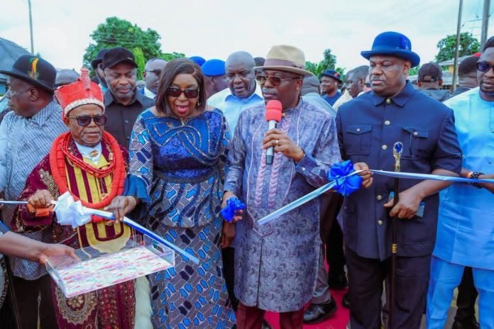 Fubara Pledges Modern Hospital For Etche, Inaugurates 12.1km Egwi-Afara-Mba Road