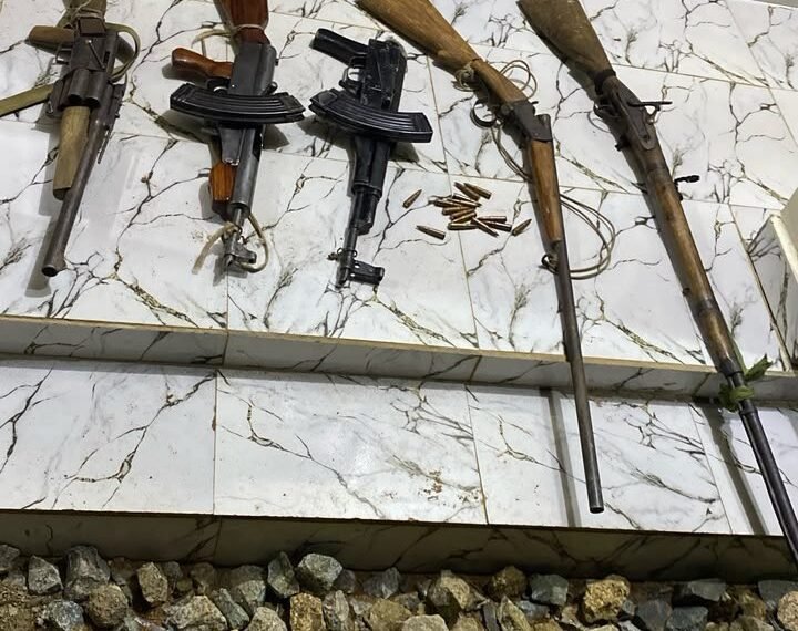 Army Seizes AK-47s, Dane Guns in Plateau Raid