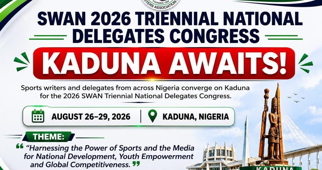 SWAN 2026 Congress: Sports Heavyweights Heads To Kaduna