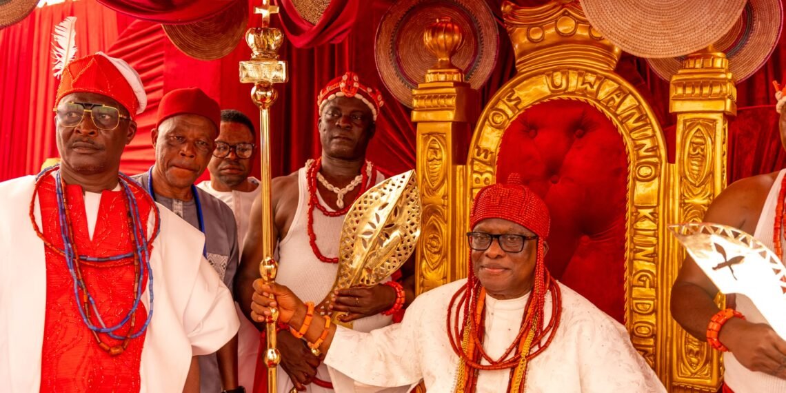 Okpebholo Hails coronation Of Alimikhena As Okumagbe Of Uwanno, Urges Unity In Kingdom