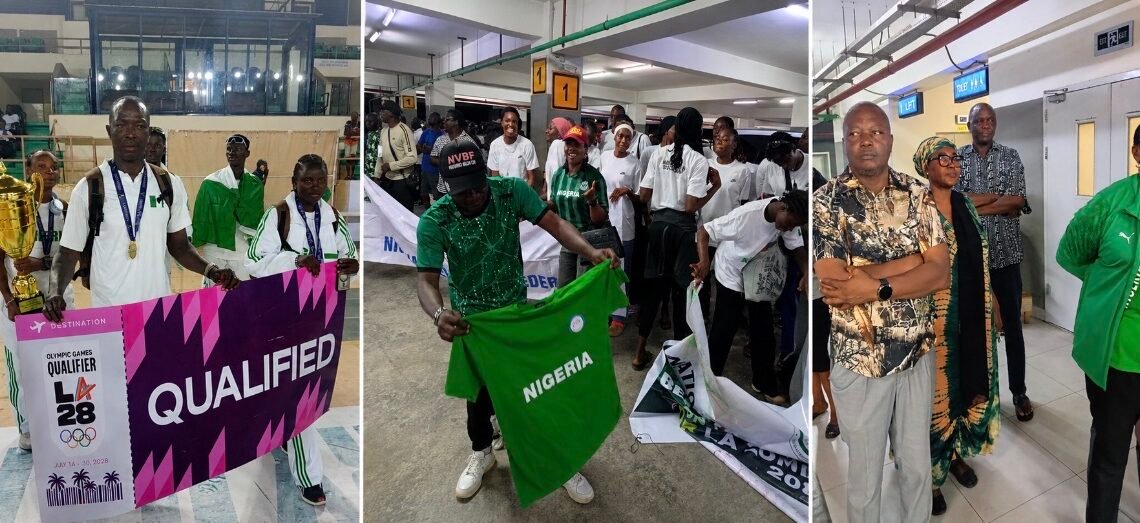 Nigeria’s Beach Volleyball Queens Receive Heroic Welcome After Historic Olympic Qualification
