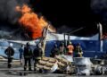 37 Killed, Hundreds Evacuated After Russian Strike Hits Kyiv Weapons Depot