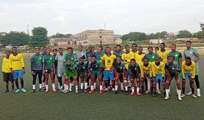 Falconets Impress Against FC Liberty Boys As Aduku Backs Team For Strong World Cup Campaign