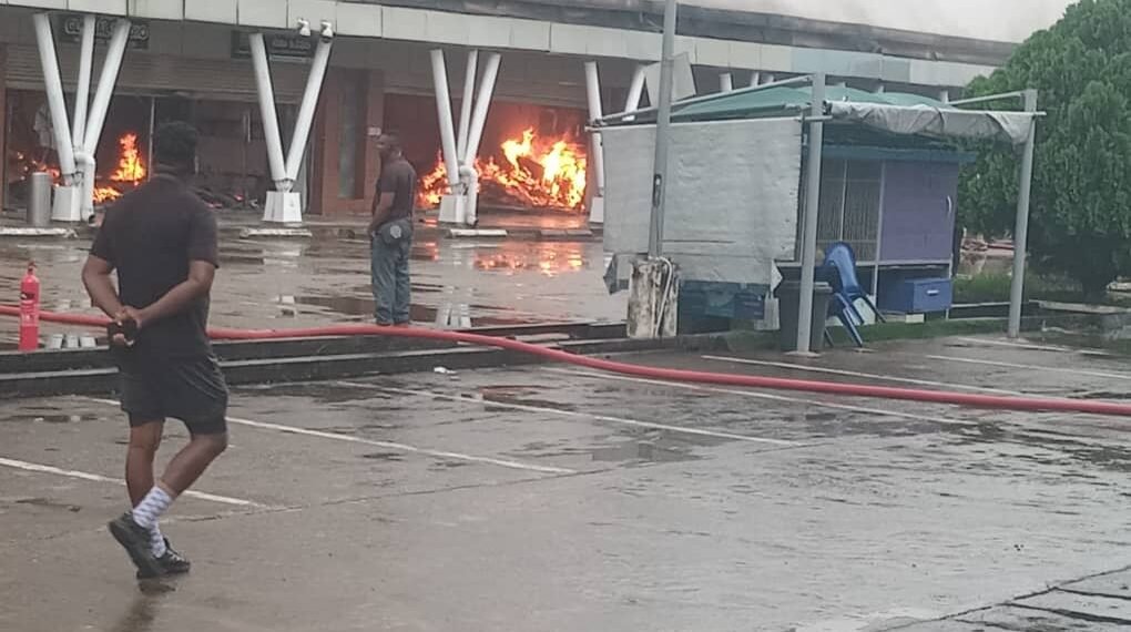 Popular Spar Shopping Mall In Calabar Go Up In Flames
