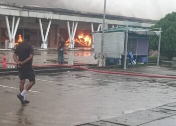 Popular Spar Shopping Mall In Calabar Go Up In Flames
