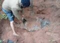Army Uncover Shallow Grave