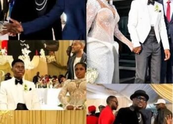 Peter Okoye attends Peller’s wedding
