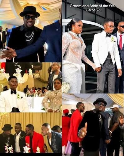 Peter Okoye attends Peller’s wedding