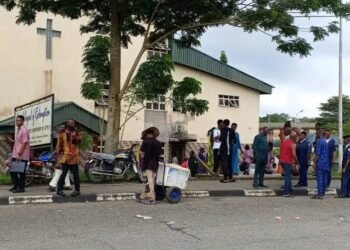 Police Halt Church Service