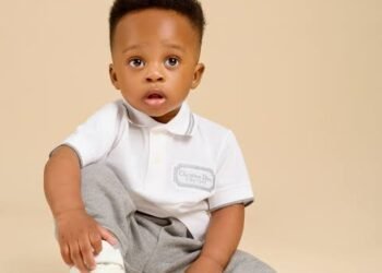 Priscilla Ojo, Juma Jux Finally Unveil Son’s Face as He Turns One