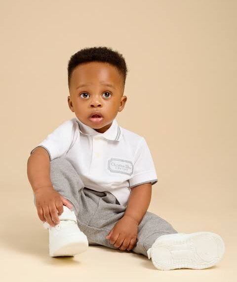 Priscilla Ojo, Juma Jux Finally Unveil Son’s Face as He Turns One