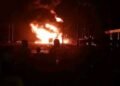Abuja Filling Station Fire: Blaze Guts AYM Shafa Petrol Station in Area 3