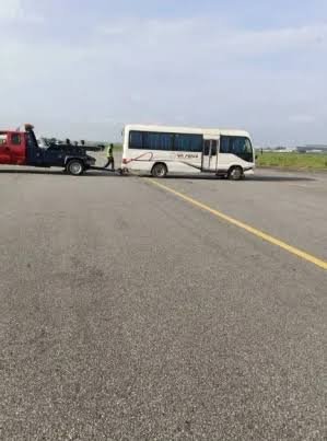 Air Peace Driver Faces Arrest After Bus Sparks Airport Runway Dispute