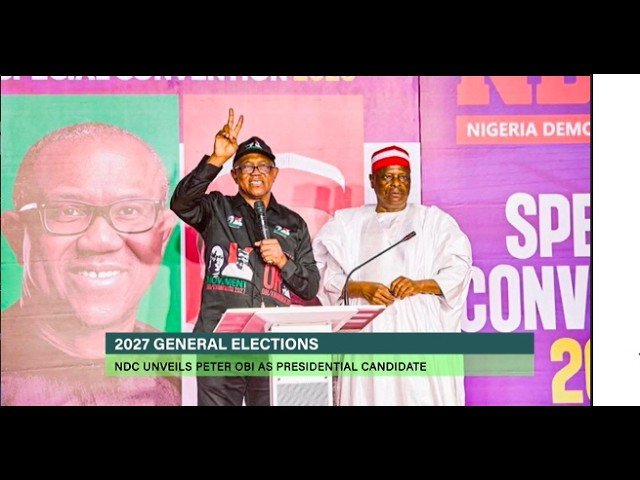 Peter Obi Launches 2027 Presidential Campaign, Challenges Rivals To Debate Records