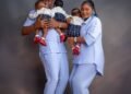 Adedimeji Lateef, Mo Bimpe Celebrate Triplet Sons at Grand Thanksgiving