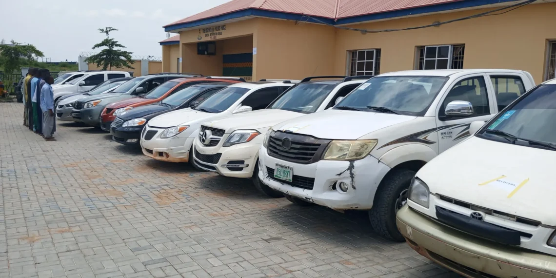 Police Recover 12 Stolen Cars, Arrest 10 Suspects in Kano
