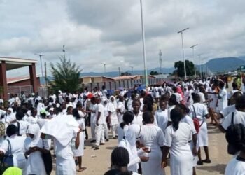 Nursing Students Protest Alleged Hostel Attack, Rape, Injury Of Colleague In Taraba