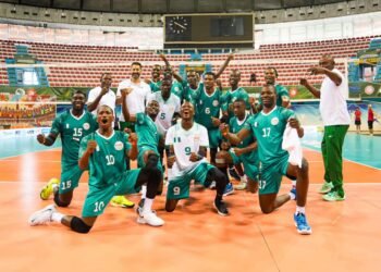 Nigeria opened their campaign at the 2026 African Men’s Volleyball Nations Championship in Tunisia with a convincing 3-0 victory over C