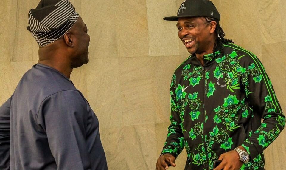 Kanu Nwankwo Visits Fintiri, Proposes Adamawa Governor’s Cup to Discover Football Talents