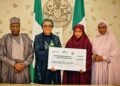 First Lady Gives N20m to Gombe Qur'anic Champion Maryam Dan'azumi