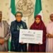 First Lady Gives N20m to Gombe Qur'anic Champion Maryam Dan'azumi