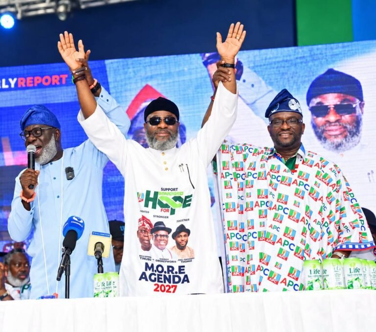 2027: Delta South APC Reaffirms Support for Tinubu, Oborevwori, Joel-Onowakpo, Others