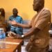 Desmond Elliot Kneels Before Gbajabiamila After APC Primary Crisis, Sparks Reactions