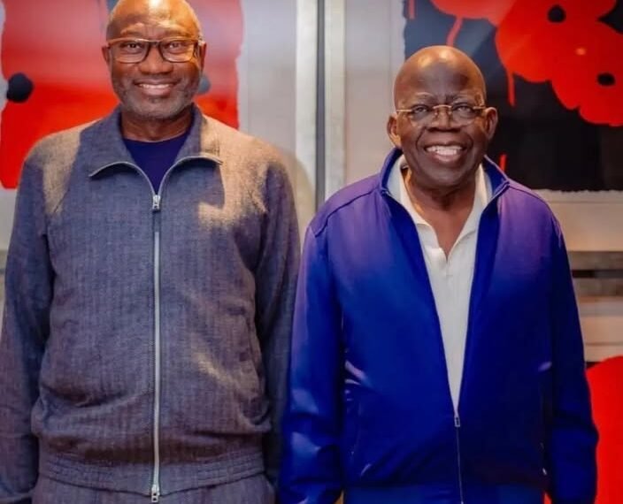Nigerians Beg Femi Otedola To Open Comment Section After Praising Tinubu At Paris Dinner