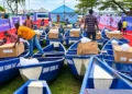 Oborevwori Distributes 50 Fishing Boats, Fishing Nets To Fishermen In 3 LGs