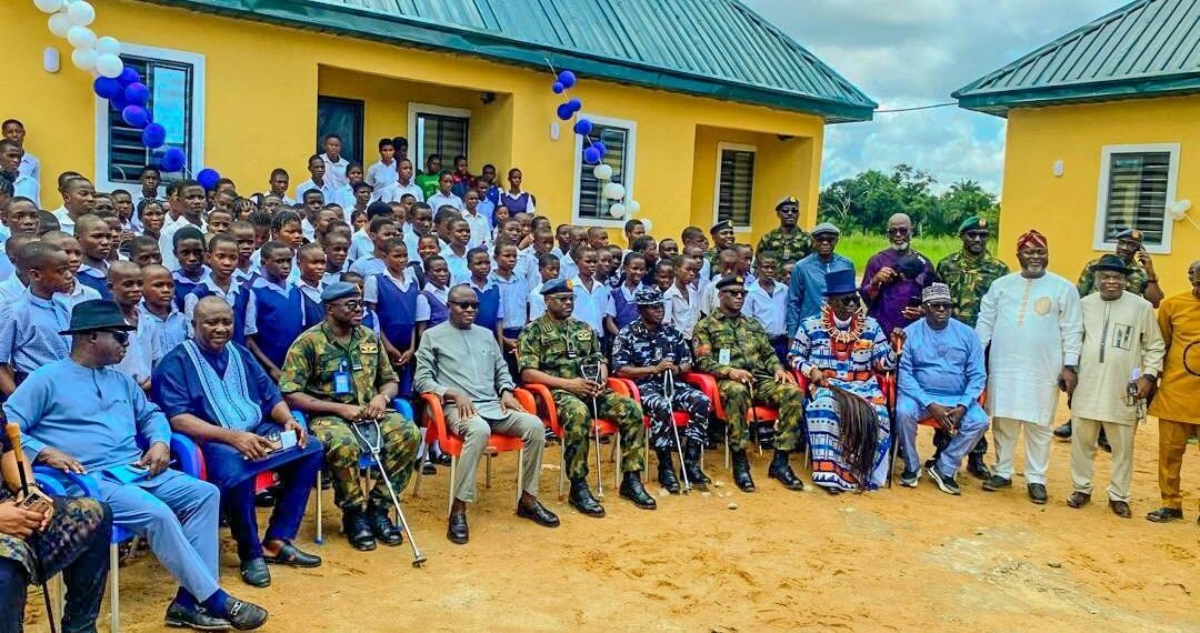 NAF Commission New Teachers’ Quarters In Bayelsa School, Pledges Stronger Ties With Host Communities