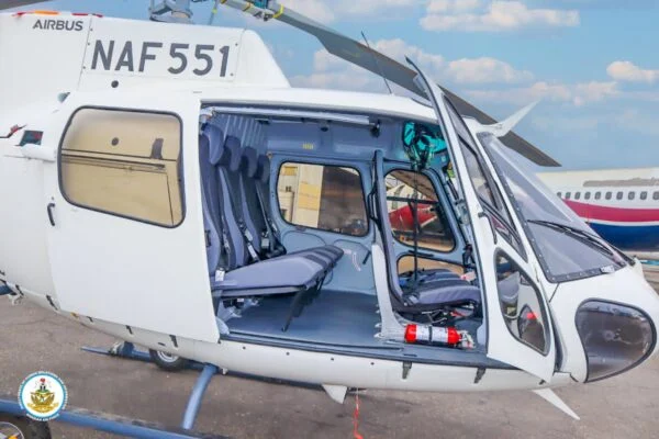 NAF Reassembles First Two H125 Helicopters Locally in Lagos