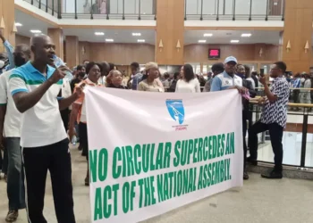 National Assembly Service Commission Staff Protest Over Unpaid Allowances, Poor Welfare