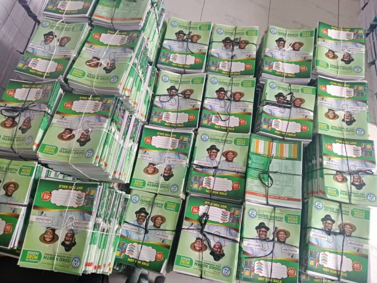 Isoko North LG Chairman To Distribute 32,000 Notebooks, Writting Materials To Pupils