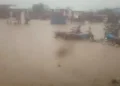 Flood Cuts Off East-West Road At Agbarho, Commuters Stranded As Residents Flee Homes In Delta