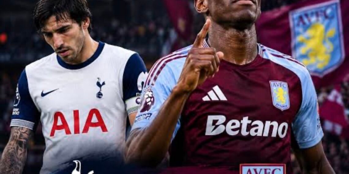 Aston Villa Survive Tottenham Fight Back To Win 3-2