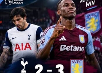 Aston Villa Survive Tottenham Fight Back To Win 3-2
