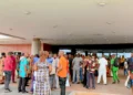 Delta Civil Servants Protest: Aniagwu Escapes Attack at Asaba Secretariat
