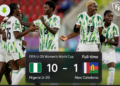Falconets Thrash New Caledonia 10-1, Set Up England Clash