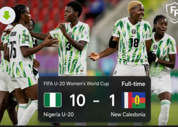 Falconets Thrash New Caledonia 10-1, Set Up England Clash