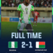 Ilenikhena, Usor Score on Debut as Super Eagles Beat Madagascar 2-1